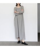 【セレクトモカ/SELECT MOCA】の【Et】アシンメトリーネックワンピース 人気、トレンドファッション・服の通販 founy(ファニー) ファッション Fashion レディースファッション Fashion for Women ワンピース Dresses おすすめ Recommended / Our Picks デニム Denim, Jeans Material リラックス Relax, Relaxed Fit 洗える Machine Washable thumbnail グレー-900|ID: prp329100004809332 ipo3291000000034903766