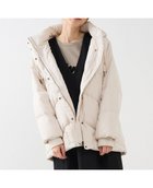 【メルローズ クレール/MELROSE claire】の【フードスタンドミドルピュアダウン】 ライトベージュ|ID: prp329100004809335 ipo3291000000035009824