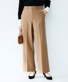 【アンタイトル/UNTITLED】のベーシックフルレングスワイドパンツ キャメルブラウン|ID: prp329100004809337 ipo3291000000034903793