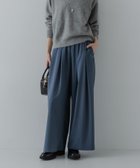 【アーバンリサーチ/URBAN RESEARCH】のストレッチタックギャザーワイドパンツ 人気、トレンドファッション・服の通販 founy(ファニー) ファッション Fashion レディースファッション Fashion for Women パンツ Pants & Trousers ギャザー Gathered, Ruffled コンパクト Compact, Small Size ショート Short, Short Length 人気 Popular, Best Seller リブニット Rib Knit, Ribbed Knit ワイド Wide, Wide Fit A/W・秋冬 Autumn/Winter 冬 Winter / This Winter 2025年 2025 2025-2026秋冬・A/W Autumn/Winter 2025–26 AW25–26 thumbnail ブルー|ID: prp329100004809342 ipo3291000000034903830