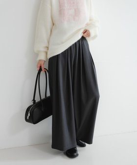 【アーバンリサーチ/URBAN RESEARCH】のストレッチタックギャザーワイドパンツ 人気、トレンドファッション・服の通販 founy(ファニー) ファッション Fashion レディースファッション Fashion for Women パンツ Pants & Trousers ギャザー Gathered, Ruffled コンパクト Compact, Small Size ショート Short, Short Length 人気 Popular, Best Seller リブニット Rib Knit, Ribbed Knit ワイド Wide, Wide Fit A/W・秋冬 Autumn/Winter 冬 Winter / This Winter 2025年 2025 2025-2026秋冬・A/W Autumn/Winter 2025–26 AW25–26 |ID:prp329100004809342