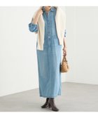 【リヴドロワ/RIVE DROITE】の【MONN×Yoshiiiiii】デニムシャツワンピース 人気、トレンドファッション・服の通販 founy(ファニー) ファッション Fashion レディースファッション Fashion for Women ワンピース Dresses シャツワンピース / 1枚で着映えコーデ Shirt Dresses アクセサリー Fashion Accessories インナー Innerwear コラボ Collaboration, Collab 吸水 Absorbent, Quick-Dry デニム Denim, Jeans Material 人気 Popular, Best Seller バランス Balance, Style Balance ブラウジング Blouson Silhouette, Cinched Waist ベーシック Basic, Essential ポケット Pocket, Pocket Detail ループ Loop, Loop Knit ロング Long, Long-Length おすすめ Recommended / Our Picks thumbnail ブルー|ID: prp329100004809346 ipo3291000000034903853