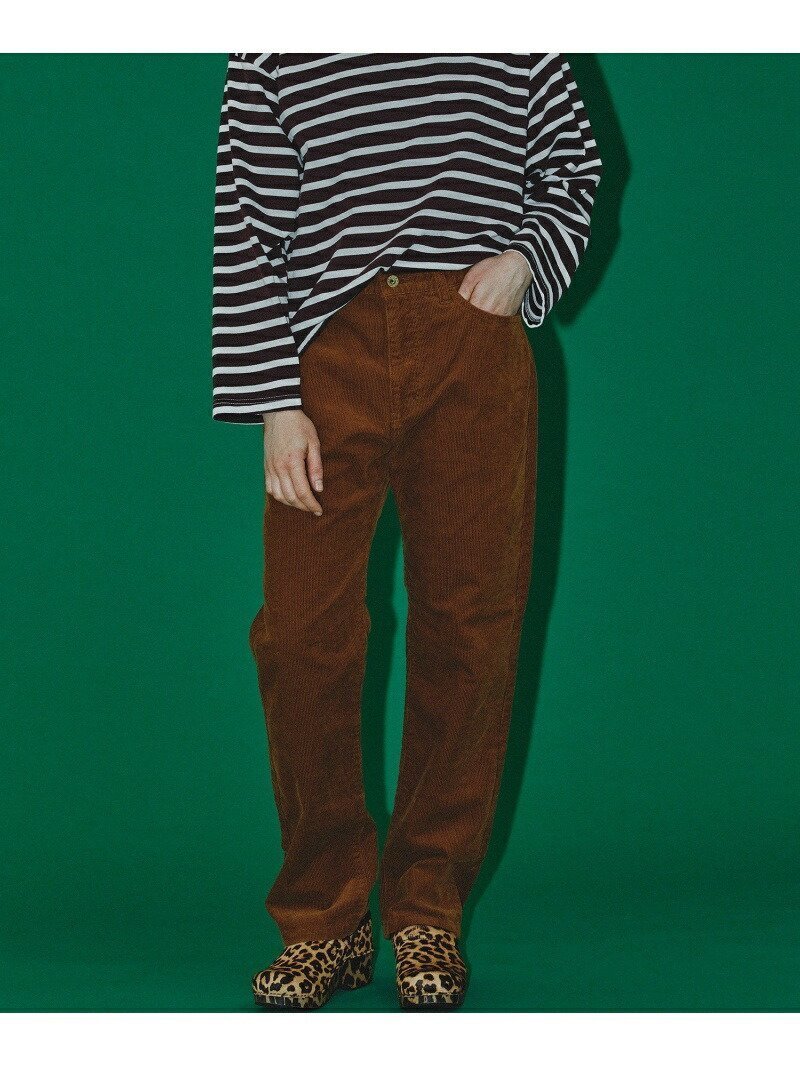 【ジョンブルプライベートラボ/Johnbull Private labo】の【Attick by Johnbull】コーデュロイストレートパンツ インテリア・キッズ・メンズ・レディースファッション・服の通販 founy(ファニー) 　ファッション　Fashion　レディースファッション　Fashion for Women　パンツ　Pants & Trousers　コーデュロイ　Corduroy, Cord Fabric　ストレート　Straight, Straight Cut　フィット　Fit, Slim Fit　ベーシック　Basic, Essential　ポケット　Pocket, Pocket Detail　モチーフ　Motif, Design Theme　人気　Popular, Best Seller　キャメル|ID: prp329100004809347 ipo3291000000034903860