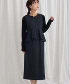【ミスティ ウーマン/mysty woman】のペプラム切り替えノースリワンピ 人気、トレンドファッション・服の通販 founy(ファニー) ファッション Fashion レディースファッション Fashion for Women ワンピース Dresses おすすめ Recommended / Our Picks インナー Innerwear カーディガン Cardigan, Knitwear ジャケット Jacket, Outerwear スリット Slit, Slit Detail セットアップ Set-Up, Coordinated Outfit セレモニー Ceremony ダウン Down, Puffer ペプラム Peplum, Flared Hem thumbnail ネイビー|ID: prp329100004809368 ipo3291000000034904051