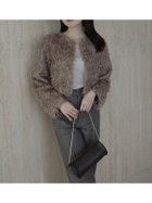 【アニュアンス/anuans】のファンシーフェザーコンパクトジャケット 人気、トレンドファッション・服の通販 founy(ファニー) ファッション Fashion レディースファッション Fashion for Women アウター Coat / Outerwear Collection レディースジャケット・軽アウター Jackets カーディガン Cardigan, Knitwear シンプル Simple, Minimal ジャケット Jacket, Outerwear スリーブ Sleeve, Long Sleeve / Short Sleeve デニム Denim, Jeans Material フロント Front, Front Design thumbnail MOCA|ID: prp329100004809405 ipo3291000000034904327