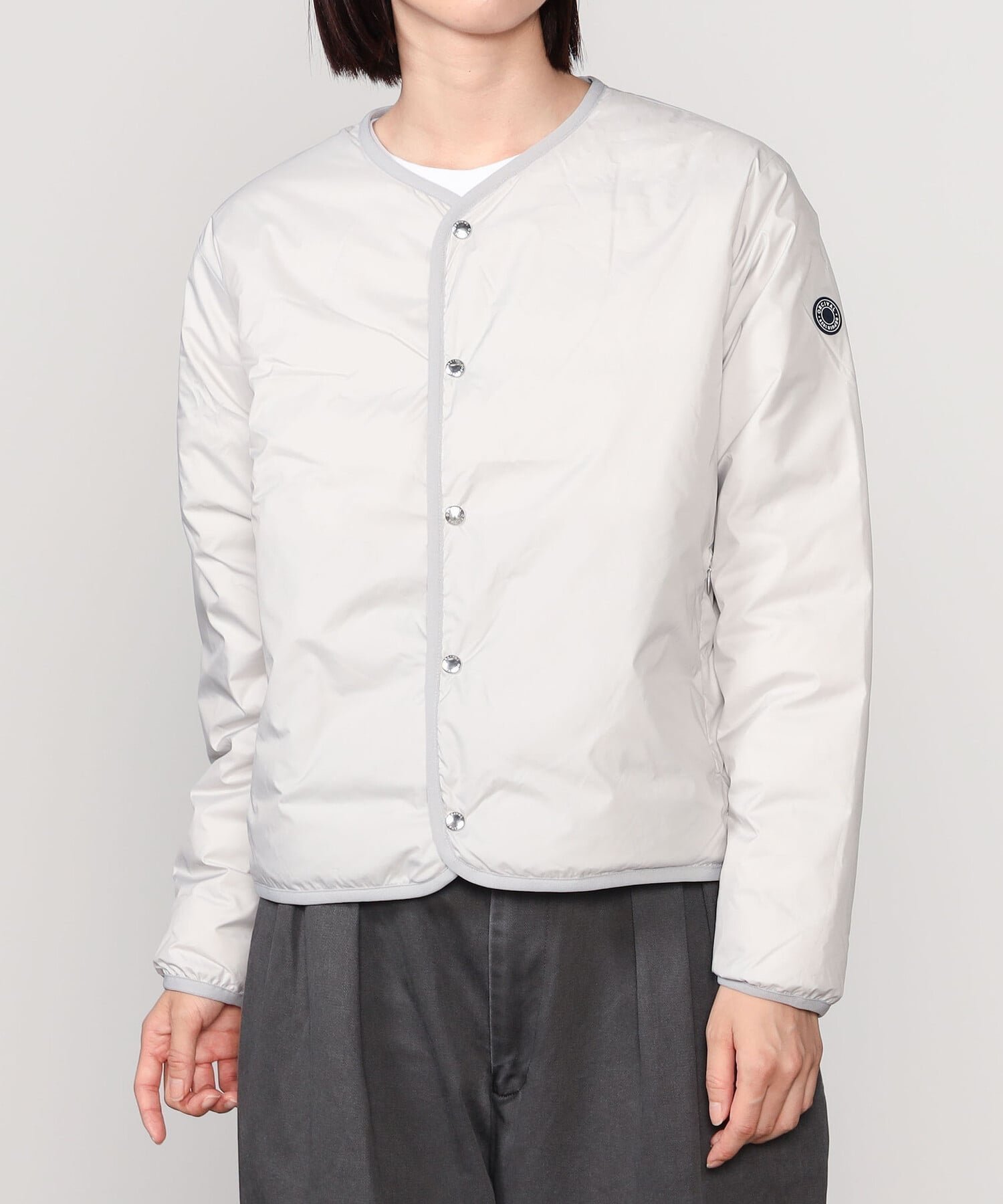 【ビショップ/Bshop】のポリエステルタフタ インナーダウン ブルゾン WOMEN インテリア・キッズ・メンズ・レディースファッション・服の通販 founy(ファニー) 　ファッション　Fashion　レディースファッション　Fashion for Women　アウター　Coat / Outerwear Collection　ブルゾンジャケット・スポーティアウター　Blouson Jackets　インナー　Innerwear　タフタ　Taffeta, Structured Fabric　ダウン　Down, Puffer　ブルゾン　Blouson, Bomber Jacket　ラウンド　Round, Round Neck　ラグジュアリー　Luxury, Elegant　軽量　Lightweight, Ultra Light　BEIGE系1|ID: prp329100004809415 ipo3291000000034904443