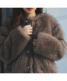 【ノエラ/Noela】のゴールドボタンファージャケット 人気、トレンドファッション・服の通販 founy(ファニー) ファッション Fashion レディースファッション Fashion for Women アウター Coat / Outerwear Collection レディースジャケット・軽アウター Jackets おすすめ Recommended / Our Picks なめらか Smooth, Silky Texture フロント Front, Front Design ブルゾン Blouson, Bomber Jacket ポケット Pocket, Pocket Detail エレガント 上品 Elegant A/W・秋冬 Autumn/Winter thumbnail チャ|ID: prp329100004809419 ipo3291000000034904476