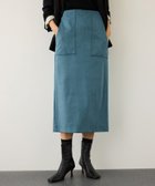 【ロペ/ROPE'】の美人スカート スエードポケット付きタイトスカート/イージーケア ブルー(44)|ID: prp329100004809427 ipo3291000000035244058