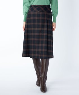 【キース/KEITH】のグレナカートチェックスカート 人気、トレンドファッション・服の通販 founy(ファニー) ファッション Fashion レディースファッション Fashion for Women スカート Skirts スマート Smart, Elegant チェック Check, Plaid, Tartan フレア Flare, Flared A/W・秋冬 Autumn/Winter |ID:prp329100004809430