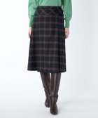 【キース/KEITH】のグレナカートチェックスカート 人気、トレンドファッション・服の通販 founy(ファニー) ファッション Fashion レディースファッション Fashion for Women スカート Skirts スマート Smart, Elegant チェック Check, Plaid, Tartan フレア Flare, Flared A/W・秋冬 Autumn/Winter thumbnail ネイビー|ID: prp329100004809430 ipo3291000000034904577