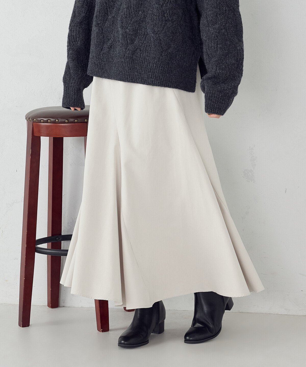 【コムサイズム/COMME CA ISM】のエスカルゴスカート インテリア・キッズ・メンズ・レディースファッション・服の通販 founy(ファニー) ファッション Fashion レディースファッション Fashion for Women スカート Skirts おすすめ Recommended / Our Picks なめらか Smooth, Silky Texture クラシカル Classical, Vintage-Inspired バランス Balance, Style Balance エレガント 上品 Elegant 冬 Winter / This Winter A/W・秋冬 Autumn/Winter ベージュ|ID: prp329100004809452 ipo3291000000034904732