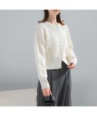 【アーバンリサーチ ロッソ/URBAN RESEARCH ROSSO】の『WEB限定』ボタンデザインニットプルオーバー 人気、トレンドファッション・服の通販 founy(ファニー) ファッション Fashion レディースファッション Fashion for Women トップス・カットソー Cut & Sew Tops ニット Knit Tops & Sweaters カジュアルプルオーバー・ニットトップス Pullovers & Knit Tops / Casual Pullovers 2025年 2025 2025-2026秋冬・A/W Autumn/Winter 2025–26 AW25–26 冬 Winter / This Winter アクセサリー Fashion Accessories カーディガン Cardigan, Knitwear コンパクト Compact, Small Size シルバー Silver, Metallic Silver バランス Balance, Style Balance フィット Fit, Slim Fit ロング Long, Long-Length ワイド Wide, Wide Fit エレガント 上品 Elegant A/W・秋冬 Autumn/Winter thumbnail ホワイト|ID: prp329100004809454 ipo3291000000034904747