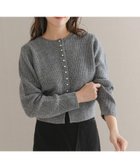 【アーバンリサーチ ロッソ/URBAN RESEARCH ROSSO】の『WEB限定』ボタンデザインニットプルオーバー 人気、トレンドファッション・服の通販 founy(ファニー) ファッション Fashion レディースファッション Fashion for Women トップス・カットソー Cut & Sew Tops ニット Knit Tops & Sweaters カジュアルプルオーバー・ニットトップス Pullovers & Knit Tops / Casual Pullovers 2025年 2025 2025-2026秋冬・A/W Autumn/Winter 2025–26 AW25–26 冬 Winter / This Winter アクセサリー Fashion Accessories カーディガン Cardigan, Knitwear コンパクト Compact, Small Size シルバー Silver, Metallic Silver バランス Balance, Style Balance フィット Fit, Slim Fit ロング Long, Long-Length ワイド Wide, Wide Fit エレガント 上品 Elegant A/W・秋冬 Autumn/Winter thumbnail グレー|ID: prp329100004809454 ipo3291000000034904751