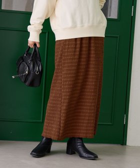 【コーエン/COEN】のシマシマジャガードナロースカート 人気、トレンドファッション・服の通販 founy(ファニー) ファッション Fashion レディースファッション Fashion for Women スカート Skirts シャーリング Shirring, Ruched シンプル Simple, Minimal ベーシック Basic, Essential ポケット Pocket, Pocket Detail |ID:prp329100004809469