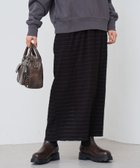 【コーエン/COEN】のシマシマジャガードナロースカート 人気、トレンドファッション・服の通販 founy(ファニー) ファッション Fashion レディースファッション Fashion for Women スカート Skirts シャーリング Shirring, Ruched シンプル Simple, Minimal ベーシック Basic, Essential ポケット Pocket, Pocket Detail thumbnail BLACK|ID: prp329100004809469 ipo3291000000034904918