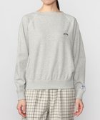 【ビショップ/Bshop】のコットン裏毛 スウェットプルオーバー WOMEN 人気、トレンドファッション・服の通販 founy(ファニー) ファッション Fashion レディースファッション Fashion for Women トップス・カットソー Cut & Sew Tops レディースパーカー・カジュアルフーディー Casual Hoodies & Sweatshirts カジュアルプルオーバー・ニットトップス Pullovers & Knit Tops / Casual Pullovers スウェット・クルーネックトップス Sweatshirts & Crewnecks / Relaxed Fit Sweat Tops スウェット / スエット Sweatshirt, Sweatwear スリーブ Sleeve, Long Sleeve / Short Sleeve ヴィンテージ Vintage Style thumbnail GREY|ID: prp329100004809477 ipo3291000000034904980