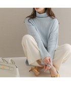 【アーバンリサーチ ロッソ/URBAN RESEARCH ROSSO】のマシーンウォッシュ ワイドリブニット 人気、トレンドファッション・服の通販 founy(ファニー) ファッション Fashion レディースファッション Fashion for Women トップス・カットソー Cut & Sew Tops ニット Knit Tops & Sweaters 2025年 2025 2025-2026秋冬・A/W Autumn/Winter 2025–26 AW25–26 冬 Winter / This Winter カフス Cuff Design ショート Short, Short Length シンプル Simple, Minimal タートル Turtleneck, Turtle Collar ボックス Boxy, Box Shape ボトム Bottoms, Lower Wear ポンチョ Poncho, Cape Style リブニット Rib Knit, Ribbed Knit ワイドリブ Wide Rib, Wide Ribbed Knit エレガント 上品 Elegant A/W・秋冬 Autumn/Winter thumbnail ライトブルー|ID: prp329100004809482 ipo3291000000034905023