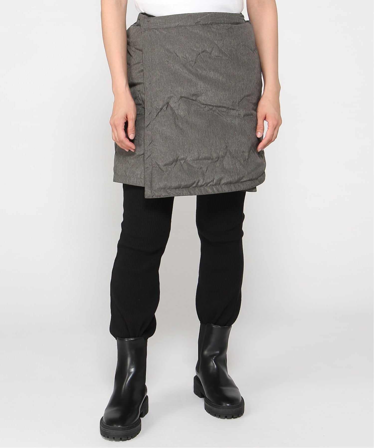 【ジムマスター/gym master / MEN】のgym master/RVマウンテンキルトラップスカート インテリア・キッズ・メンズ・レディースファッション・服の通販 founy(ファニー) 　ファッション　Fashion　メンズファッション　Fashion for Men　アウトドア　Outdoor Clothing　ラップ　Wrap, Wrap Design　チャコールxチャコール|ID: prp329100004809488 ipo3291000000034905088