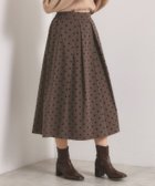 【イッツデモ/ITS' DEMO】の【手洗い可】フロッキードットスカート 人気、トレンドファッション・服の通販 founy(ファニー) ファッション Fashion レディースファッション Fashion for Women スカート Skirts スマート Smart, Elegant チェック Check, Plaid, Tartan テクスチャー Texture, Textured Fabric ドット Polka Dot, Dot Pattern 定番 Standard, Basic Item 人気 Popular, Best Seller フラット Flat, Flat Shoes ポケット Pocket, Pocket Detail A/W・秋冬 Autumn/Winter 再入荷 Restock / Back in Stock おすすめ Recommended / Our Picks thumbnail ブラウン|ID: prp329100004809502 ipo3291000000034905173