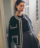 【ニコアンド/niko and】のMODE NORM CORE バイカラートリムニットカーディガン 人気、トレンドファッション・服の通販 founy(ファニー) ファッション Fashion レディースファッション Fashion for Women トップス・カットソー Cut & Sew Tops ニット Knit Tops & Sweaters カーディガン・羽織り Layered Style Cardigans おすすめ Recommended / Our Picks カットソー Cut and Sewn Top カーディガン Cardigan, Knitwear タートルネック Turtleneck, High Neck チェック Check, Plaid, Tartan ネップ Nepp, Slub Yarn thumbnail ブラック|ID: prp329100004809505 ipo3291000000034905226
