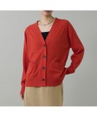 【イネド/INED】のVネックカーディガン 人気、トレンドファッション・服の通販 founy(ファニー) ファッション Fashion レディースファッション Fashion for Women トップス・カットソー Cut & Sew Tops カーディガン・羽織り Layered Style Cardigans Vネックトップス V-Neck Tops / V-Cut Neckline Shirts カーディガン Cardigan, Knitwear スマート Smart, Elegant スリーブ Sleeve, Long Sleeve / Short Sleeve なめらか Smooth, Silky Texture プレーン Plain, Simple ポケット Pocket, Pocket Detail thumbnail シュイロ|ID: prp329100004809507 ipo3291000000034905247