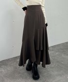 【アルシーヴ/archives】のアシメラッフルティアードスカート/ 人気、トレンドファッション・服の通販 founy(ファニー) ファッション Fashion レディースファッション Fashion for Women スカート Skirts ティアードスカート Tiered Skirts アシンメトリー Asymmetrical Style フィット Fit, Slim Fit 人気 Popular, Best Seller 定番 Standard, Basic Item thumbnail BROWN|ID: prp329100004809523 ipo3291000000034905371
