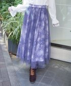 【アクシーズファム/axes femme】のスノー・ローズ柄スカート 人気、トレンドファッション・服の通販 founy(ファニー) ファッション Fashion レディースファッション Fashion for Women スカート Skirts thumbnail パープル|ID: prp329100004809530 ipo3291000000034905411
