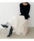 【ラルタ/LARUTA】のボリュームチュールスカート 人気、トレンドファッション・服の通販 founy(ファニー) ファッション Fashion レディースファッション Fashion for Women スカート Skirts エレガント 上品 Elegant カーディガン Cardigan, Knitwear シューズ Shoes, Footwear シンプル Simple, Minimal スウェット / スエット Sweatshirt, Sweatwear スニーカー Sneakers, Trainers チュール Tulip, Tulip Motif フェミニン Feminine, Girly フラット Flat, Flat Shoes フレア Flare, Flared ミックス Mix, Mixed Style リラックス Relax, Relaxed Fit ロング Long, Long-Length 再入荷 Restock / Back in Stock 2026年 2026 thumbnail オフホワイト|ID: prp329100004809539 ipo3291000000034905512