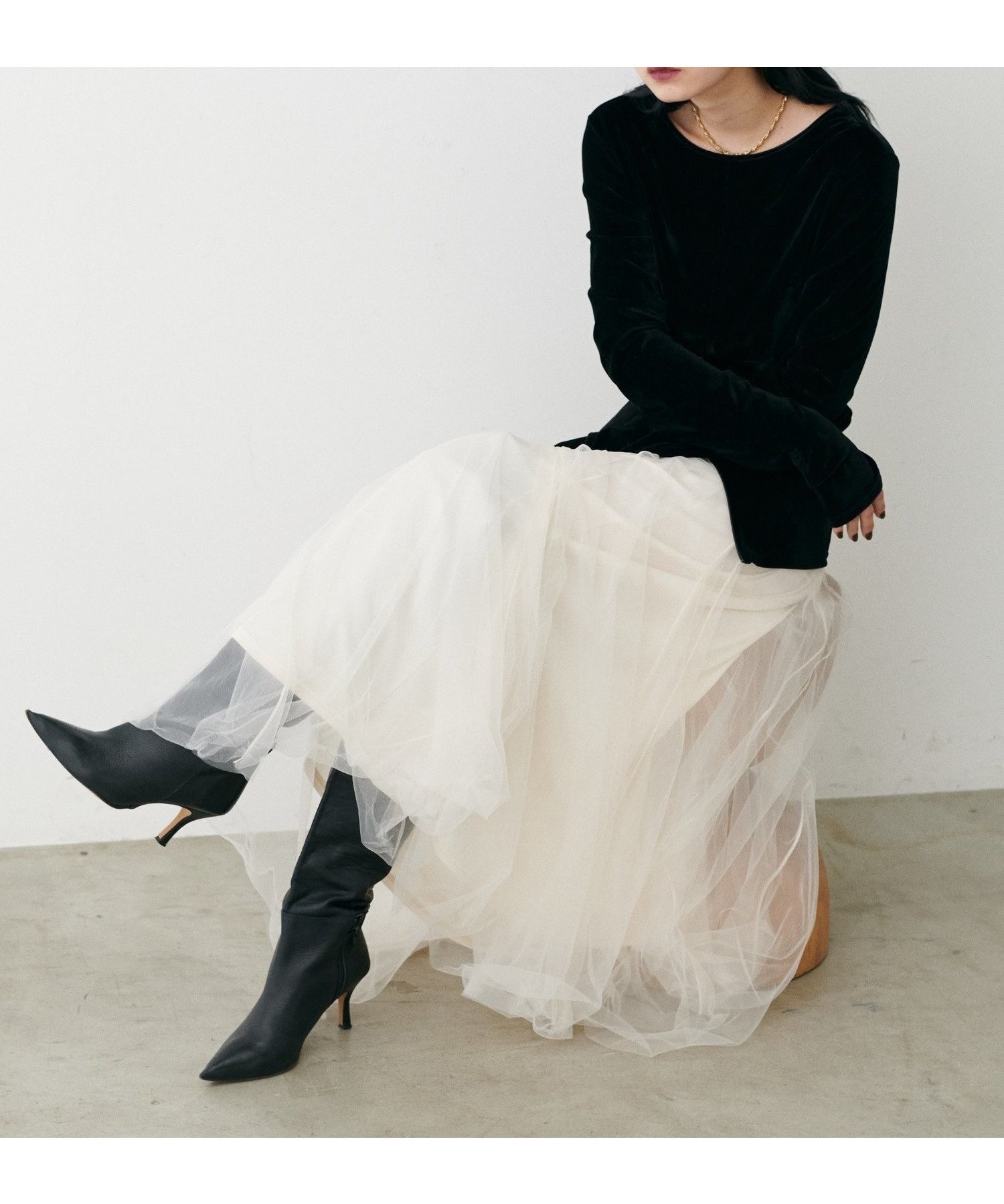 【ラルタ/LARUTA】のボリュームチュールスカート インテリア・キッズ・メンズ・レディースファッション・服の通販 founy(ファニー) ファッション Fashion レディースファッション Fashion for Women スカート Skirts エレガント 上品 Elegant カーディガン Cardigan, Knitwear シューズ Shoes, Footwear シンプル Simple, Minimal スウェット / スエット Sweatshirt, Sweatwear スニーカー Sneakers, Trainers チュール Tulip, Tulip Motif フェミニン Feminine, Girly フラット Flat, Flat Shoes フレア Flare, Flared ミックス Mix, Mixed Style リラックス Relax, Relaxed Fit ロング Long, Long-Length 再入荷 Restock / Back in Stock 2026年 2026 オフホワイト|ID: prp329100004809539 ipo3291000000034905512