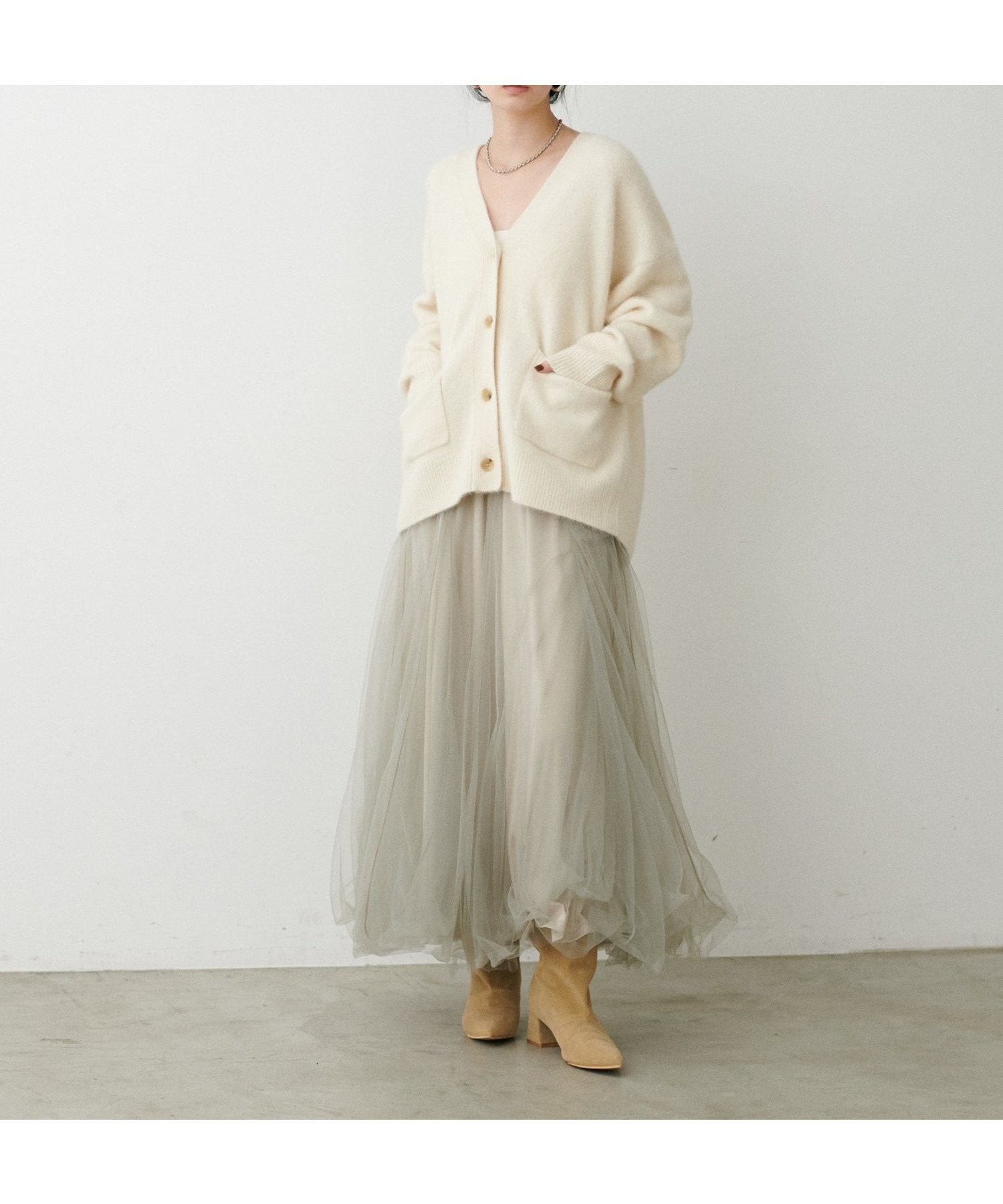 【ラルタ/LARUTA】のボリュームチュールスカート インテリア・キッズ・メンズ・レディースファッション・服の通販 founy(ファニー) ファッション Fashion レディースファッション Fashion for Women スカート Skirts エレガント 上品 Elegant カーディガン Cardigan, Knitwear シューズ Shoes, Footwear シンプル Simple, Minimal スウェット / スエット Sweatshirt, Sweatwear スニーカー Sneakers, Trainers チュール Tulip, Tulip Motif フェミニン Feminine, Girly フラット Flat, Flat Shoes フレア Flare, Flared ミックス Mix, Mixed Style リラックス Relax, Relaxed Fit ロング Long, Long-Length 再入荷 Restock / Back in Stock 2026年 2026 グレー|ID: prp329100004809539 ipo3291000000034905515