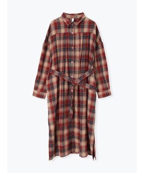 【ルディックパーク/LUDIC PARK】の起毛ネルチェックワンピース 人気、トレンドファッション・服の通販 founy(ファニー) ファッション Fashion レディースファッション Fashion for Women ワンピース Dresses おすすめ Recommended / Our Picks チェック Check, Plaid, Tartan |ID:prp329100004809555