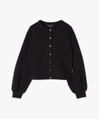 【アニエスベー ファム/agnes b. FEMME】のトラディショナルプリティカーディガン 人気、トレンドファッション・服の通販 founy(ファニー) ファッション Fashion レディースファッション Fashion for Women トップス・カットソー Cut & Sew Tops カーディガン・羽織り Layered Style Cardigans カーディガン Cardigan, Knitwear ギャザー Gathered, Ruffled タオル Towel, Bath Towel ドット Polka Dot, Dot Pattern 定番 Standard, Basic Item フロント Front, Front Design ループ Loop, Loop Knit thumbnail ブラック|ID: prp329100004809560 ipo3291000000034905666