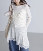 【フリーズマート/FREE'S MART】のイレヘムキャミワンピース 人気、トレンドファッション・服の通販 founy(ファニー) ファッション Fashion レディースファッション Fashion for Women ワンピース Dresses キャミソールワンピース Camisole Dresses おすすめ Recommended / Our Picks シャーリング Shirring, Ruched トレンド Trend, Trending Now フリル Frill, Ruffle フレア Flare, Flared ランジェリー Lingerie, Intimate Wear レース Lace, Lace Fabric 今季 This Season, Current Season 無地 Plain, Solid Color thumbnail オフベースドット1|ID: prp329100004809564 ipo3291000000034905702