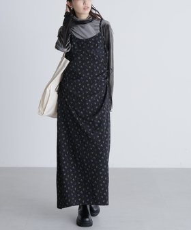 【フリーズマート/FREE'S MART】の小花柄ドロストキャミワンピース 人気、トレンドファッション・服の通販 founy(ファニー) ファッション Fashion レディースファッション Fashion for Women ワンピース Dresses キャミソールワンピース Camisole Dresses おすすめ Recommended / Our Picks インナー Innerwear キャミワンピース Cami Dress, Slip Dress ギャザー Gathered, Ruffled シンプル Simple, Minimal ジョーゼット Georgette, Semi-Sheer Fabric パーカー Hoodie, Parka ロング Long, Long-Length |ID:prp329100004809566