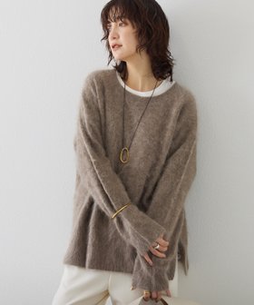 【リヴドロワ/RIVE DROITE】の【ヘアリーな質感】起毛ウールサイドスリットニット 人気、トレンドファッション・服の通販 founy(ファニー) ファッション Fashion レディースファッション Fashion for Women トップス・カットソー Cut & Sew Tops ニット Knit Tops & Sweaters シンプル Simple, Minimal スリット Slit, Slit Detail タートル Turtleneck, Turtle Collar ルーズ Loose, Oversized 再入荷 Restock / Back in Stock おすすめ Recommended / Our Picks |ID:prp329100004809584