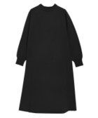 【ピエロ/Pierrot】のクルーネックAラインニットワンピース 人気、トレンドファッション・服の通販 founy(ファニー) ファッション Fashion レディースファッション Fashion for Women ワンピース Dresses ニットワンピース Knit Dresses ミドル Middle Length, Mid Height ロング Long, Long-Length thumbnail ブラック|ID: prp329100004809585 ipo3291000000034905820