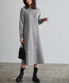 【ピエロ/Pierrot】のクルーネックAラインニットワンピース 人気、トレンドファッション・服の通販 founy(ファニー) ファッション Fashion レディースファッション Fashion for Women ワンピース Dresses ニットワンピース Knit Dresses ミドル Middle Length, Mid Height ロング Long, Long-Length thumbnail 杢チャコール|ID: prp329100004809585 ipo3291000000034905822
