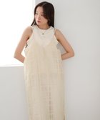 【バブ ブージュルード/Bab Bou Jeloud】の【低身長向けサイズあり】シアーチェックキャミワンピース 人気、トレンドファッション・服の通販 founy(ファニー) ファッション Fashion レディースファッション Fashion for Women ワンピース Dresses キャミソールワンピース Camisole Dresses インナー Innerwear オーガンジー Organza Fabric 春 Spring キャミワンピース Cami Dress, Slip Dress サテン Satin, Glossy Fabric シアー Sheer, See-Through シンプル Simple, Minimal スマート Smart, Elegant チェック Check, Plaid, Tartan ノースリーブ Sleeveless, No-Sleeve 長袖 Long Sleeve, Full Sleeve パイピング Piping, Trim Design フロント Front, Front Design ベーシック Basic, Essential 再入荷 Restock / Back in Stock thumbnail IVORY|ID: prp329100004809600 ipo3291000000034905964