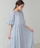 【バブ ブージュルード/Bab Bou Jeloud】の【低身長向けサイズあり】コットンボイルギャザーワンピース 人気、トレンドファッション・服の通販 founy(ファニー) ファッション Fashion レディースファッション Fashion for Women ワンピース Dresses インド Indian Textile くるぶし Ankle-Length ギャザー Gathered, Ruffled シェイプ Shape, Slim Fit シャーリング Shirring, Ruched スマート Smart, Elegant チェック Check, Plaid, Tartan バランス Balance, Style Balance ペチコート Petticoat, Underskirt リラックス Relax, Relaxed Fit ロング Long, Long-Length 再入荷 Restock / Back in Stock 夏 Summer thumbnail BLUE|ID: prp329100004809603 ipo3291000000034905986