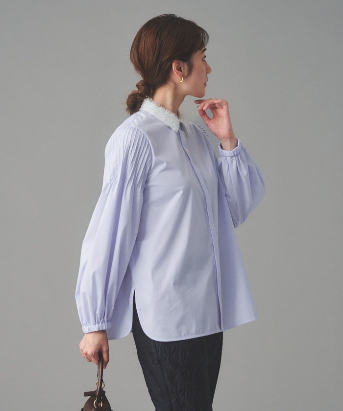 【ユナイテッドアローズ/UNITED ARROWS】のチュールカラー 2WAY ブラウス インテリア・キッズ・メンズ・レディースファッション・服の通販 founy(ファニー) https://founy.com/ ファッション Fashion レディースファッション Fashion for Women トップス・カットソー Cut & Sew Tops シャツ・ブラウス・オフィスカジュアル Elegant Blouses & Button-Ups アクセサリー Fashion Accessories インナー Innerwear シンプル Simple, Minimal セットアップ Set-Up, Coordinated Outfit フリル Frill, Ruffle おすすめ Recommended / Our Picks |ID: prp329100004809618 ipo3291000000034906069