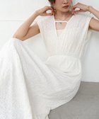 【バブ ブージュルード/Bab Bou Jeloud】の《シュシュ付き》【低身長着用可】前後2WAYウェーブ柄ワンピース・オールインワン 人気、トレンドファッション・服の通販 founy(ファニー) ファッション Fashion レディースファッション Fashion for Women ワンピース Dresses オールインワン・ワンピース Dresses and Jumpsuits シュシュ&ヘアアクセ/ヘアアレンジ Scrunchies & Hair Accessories ウェーブ Wavy Pattern くるぶし Ankle-Length カットソー Cut and Sewn Top キャミソール Camisole, Spaghetti Strap Top サンダル Sandals, Summer Shoes ジップ Zip, Zipper スニーカー Sneakers, Trainers チェック Check, Plaid, Tartan バランス Balance, Style Balance ペチコート Petticoat, Underskirt おすすめ Recommended / Our Picks 夏 Summer エレガント 上品 Elegant thumbnail IVORY|ID: prp329100004809623 ipo3291000000034906098