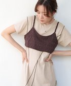 【バブ ブージュルード/Bab Bou Jeloud】の【低身長向けサイズあり】ビスチェセットメローワンピース 人気、トレンドファッション・服の通販 founy(ファニー) ファッション Fashion レディースファッション Fashion for Women ワンピース Dresses カーディガン Cardigan, Knitwear ショート Short, Short Length ジャケット Jacket, Outerwear スニーカー Sneakers, Trainers スマート Smart, Elegant チェック Check, Plaid, Tartan デニム Denim, Jeans Material バランス Balance, Style Balance ビスチェ Bustier, Corset Top ペチコート Petticoat, Underskirt ロング Long, Long-Length 再入荷 Restock / Back in Stock おすすめ Recommended / Our Picks thumbnail BEIGE|ID: prp329100004809625 ipo3291000000034906110