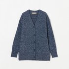 【エリオポール/heliopole】のMIXED YARN V NECK CARDIGAN 人気、トレンドファッション・服の通販 founy(ファニー) ファッション Fashion レディースファッション Fashion for Women トップス・カットソー Cut & Sew Tops カーディガン・羽織り Layered Style Cardigans おすすめ Recommended / Our Picks カーディガン Cardigan, Knitwear デニム Denim, Jeans Material ミックス Mix, Mixed Style メランジ Melange, Mixed Yarn thumbnail ブルー|ID: prp329100004809626 ipo3291000000034906116