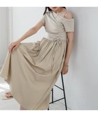 【バブ ブージュルード/Bab Bou Jeloud】のアシメシャーリングワンピース 人気、トレンドファッション・服の通販 founy(ファニー) ファッション Fashion レディースファッション Fashion for Women ワンピース Dresses キャップ Cap, Baseball Cap シャーリング Shirring, Ruched ストレッチ Stretch, Stretchy Fabric スニーカー Sneakers, Trainers スマート Smart, Elegant チェック Check, Plaid, Tartan 再入荷 Restock / Back in Stock おすすめ Recommended / Our Picks 夏 Summer thumbnail BEIGE|ID: prp329100004809632 ipo3291000000034906148