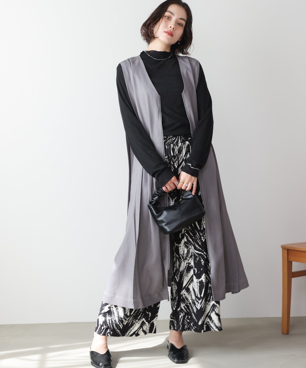 【バブ ブージュルード/Bab Bou Jeloud】のデニムライクフロントジップワンピース 人気、トレンドファッション・服の通販 founy(ファニー) 　ファッション　Fashion　レディースファッション　Fashion for Women　ワンピース　Dresses　デニム　Denim, Jeans Material　リアル　Real, Realistic　再入荷　Restock / Back in Stock　 other-1|ID: prp329100004809634 ipo3291000000034906158