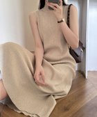 【ガール/GIRL】のハイネック リブニット ノースリーブ ワンピース ロング丈 秋冬 きれいめ 人気、トレンドファッション・服の通販 founy(ファニー) ファッション Fashion レディースファッション Fashion for Women ワンピース Dresses シンプル Simple, Minimal ノースリーブ Sleeveless, No-Sleeve ハイネック High Neck, Mock Neck リブニット Rib Knit, Ribbed Knit ロング Long, Long-Length エレガント 上品 Elegant 再入荷 Restock / Back in Stock A/W・秋冬 Autumn/Winter thumbnail BE|ID: prp329100004809637 ipo3291000000034906181
