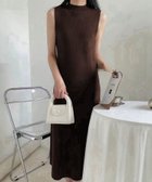 【ガール/GIRL】のハイネック リブニット ノースリーブ ワンピース ロング丈 秋冬 きれいめ 人気、トレンドファッション・服の通販 founy(ファニー) ファッション Fashion レディースファッション Fashion for Women ワンピース Dresses シンプル Simple, Minimal ノースリーブ Sleeveless, No-Sleeve ハイネック High Neck, Mock Neck リブニット Rib Knit, Ribbed Knit ロング Long, Long-Length エレガント 上品 Elegant 再入荷 Restock / Back in Stock A/W・秋冬 Autumn/Winter thumbnail BR|ID: prp329100004809637 ipo3291000000034906183