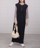 【バブ ブージュルード/Bab Bou Jeloud】の【低身長向けサイズあり】前後2WAYパイピングポンチジャンスカ 人気、トレンドファッション・服の通販 founy(ファニー) ファッション Fashion レディースファッション Fashion for Women インナー Innerwear シンプル Simple, Minimal ジャケット Jacket, Outerwear スマート Smart, Elegant スリット Slit, Slit Detail チェック Check, Plaid, Tartan デニム Denim, Jeans Material バランス Balance, Style Balance パイピング Piping, Trim Design フロント Front, Front Design リブニット Rib Knit, Ribbed Knit 楽ちん Easy Fit, Comfortable 再入荷 Restock / Back in Stock thumbnail BLACK|ID: prp329100004809648 ipo3291000000034906246