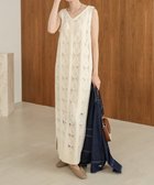 【バブ ブージュルード/Bab Bou Jeloud】の【低身長向けサイズあり】ミックス編みニットワンピース 人気、トレンドファッション・服の通販 founy(ファニー) ファッション Fashion レディースファッション Fashion for Women ワンピース Dresses ニットワンピース Knit Dresses インナー Innerwear ジャケット Jacket, Outerwear スマート Smart, Elegant スリット Slit, Slit Detail 透かし Cut-Out, Lacework チェック Check, Plaid, Tartan デコルテ Décolleté, Neckline ミックス Mix, Mixed Style 再入荷 Restock / Back in Stock おすすめ Recommended / Our Picks thumbnail IVORY|ID: prp329100004809655 ipo3291000000034906294