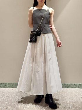 【スナイデル/SNIDEL】 キャミジレセットスカート人気、トレンドファッション・服の通販 founy(ファニー) ファッション Fashion レディースファッション Fashion for Women アウター Coat / Outerwear Collection エレガント 上品 Elegant キャミソール Camisole, Spaghetti Strap Top 今季 This Season, Current Season シャーリング Shirring, Ruched シンプル Simple, Minimal ストレート Straight, Straight Cut スマート Smart, Elegant スーツ Suit, Formalwear トレンド Trend, Trending Now フィット Fit, Slim Fit フレア Flare, Flared フロント Front, Front Design ポケット Pocket, Pocket Detail リュクス Luxury, Elegant, High-End, Chic おすすめ Recommended / Our Picks |ID:prp329100004809662